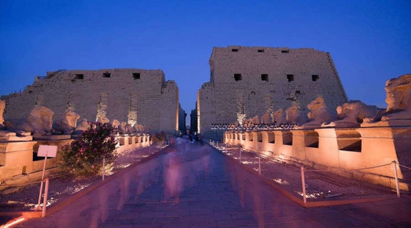 Sound and Light Show at El-Karnak